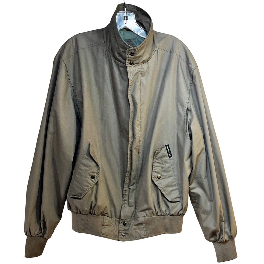 Vintage Members Only Jacket Men's SM/MED US 32 EU 42 Europe Craft Gray Stained